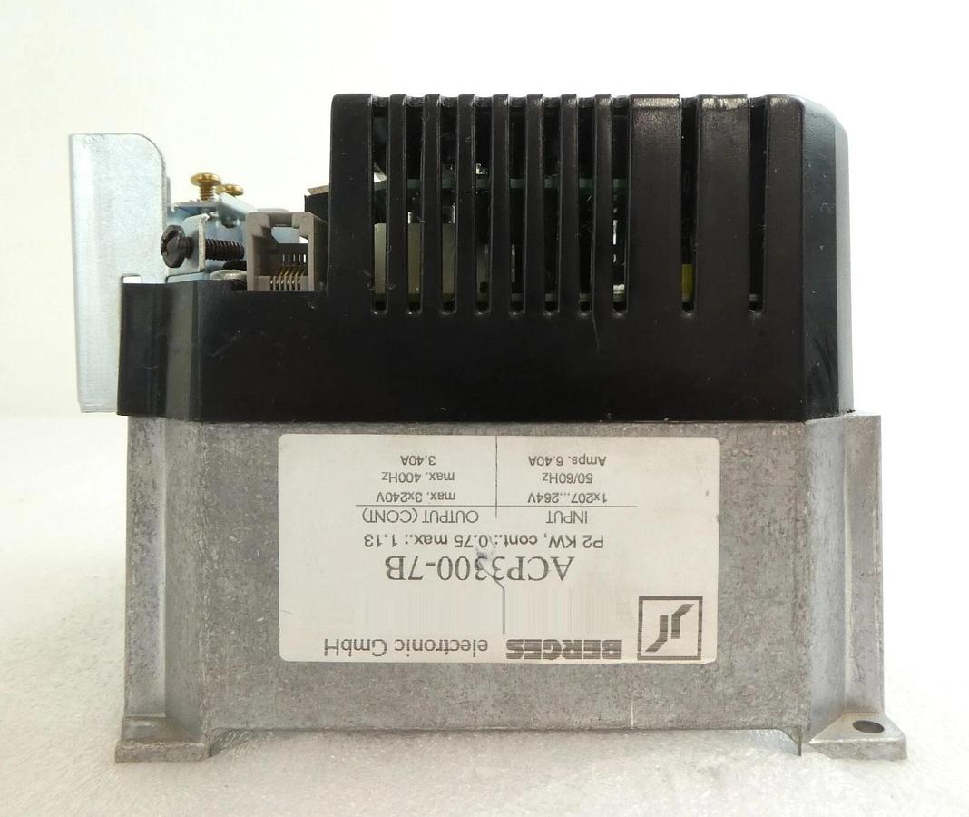 Used Berges ACP3300-7B Variable Frequency Inverter Drive Module Working Surplus