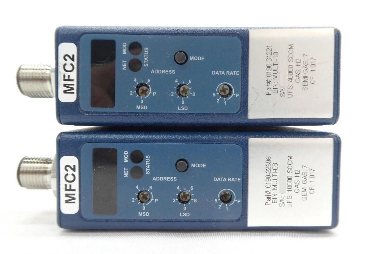 Used Aera PI-98 Series Mass Flow Controller MFC H2 Reseller Lot of 11 Working Surplus