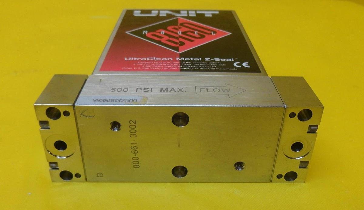 Used Unit Instruments 8160-102037 Mass Flow Controller MFC 1 SLM Ar UFC-8160 Used