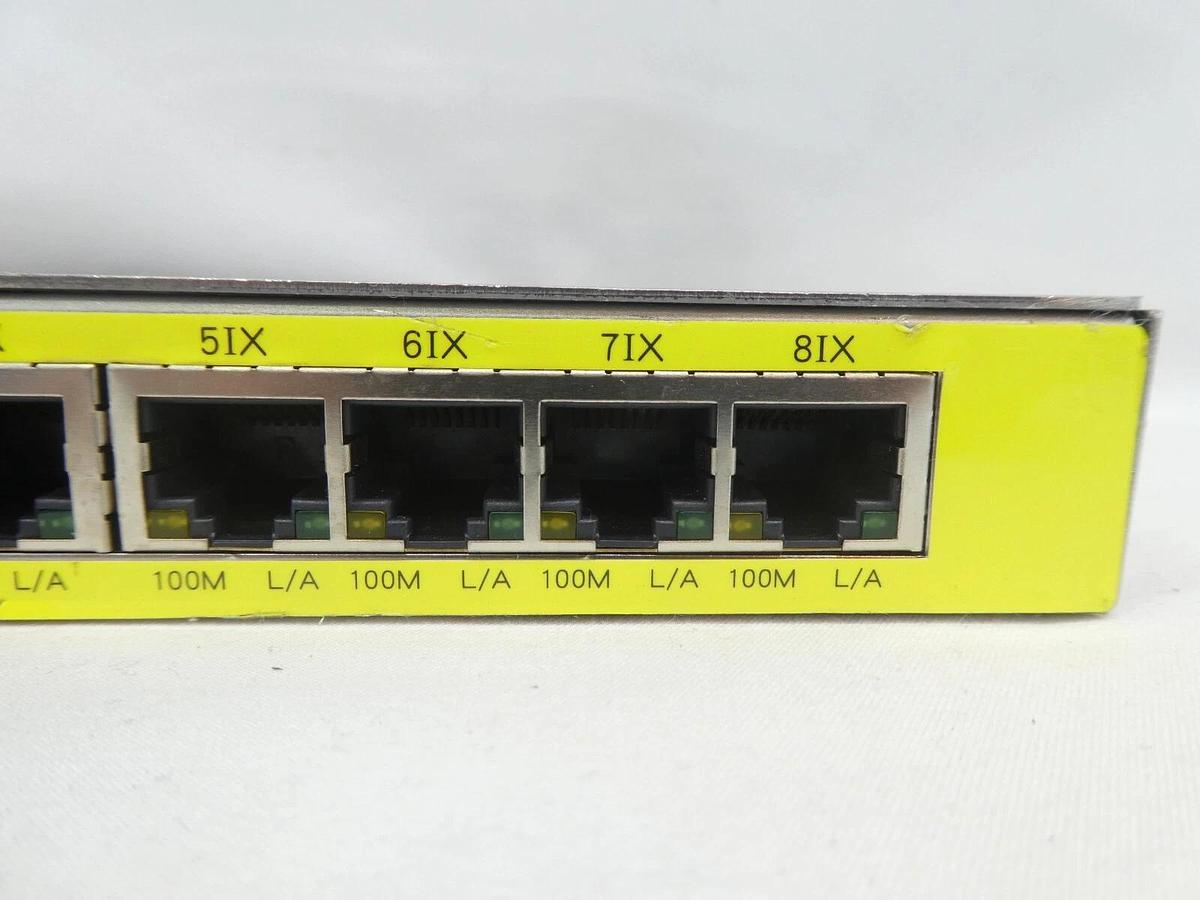 Used Nikon Precision 4S587-578 8-Port Network Hub NSR Series System Working Surplus