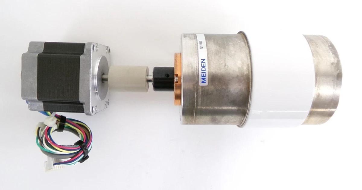 Used Meiden 12910008 12910009 Variable Vacuum Capacitor Lot of 2 Working