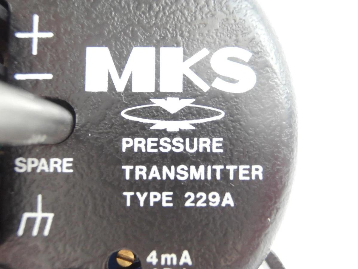 Used MKS Instruments 229HD-00010AAU Pressure Transmitter Type 229A Working Surplus
