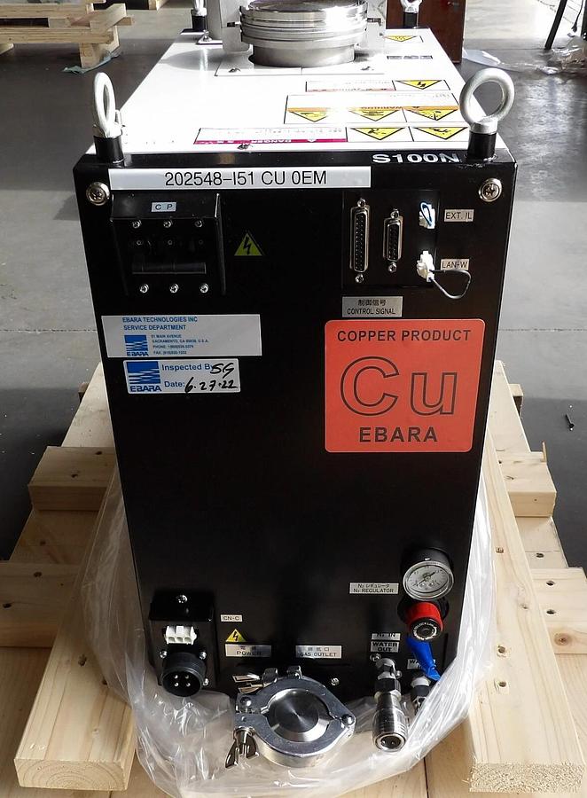 Refurbished EV Ebara Technologies EV-S100N Dry Vacuum Pump Manufacturer Refurbished