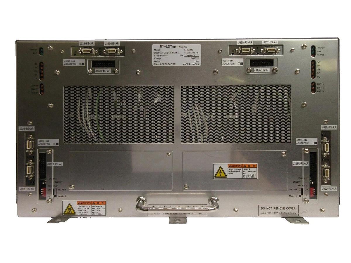 Used Nikon 4T070-336-1 RY-LUTop Amplifier Module SPA494C 4S013-944 NSR Series Working