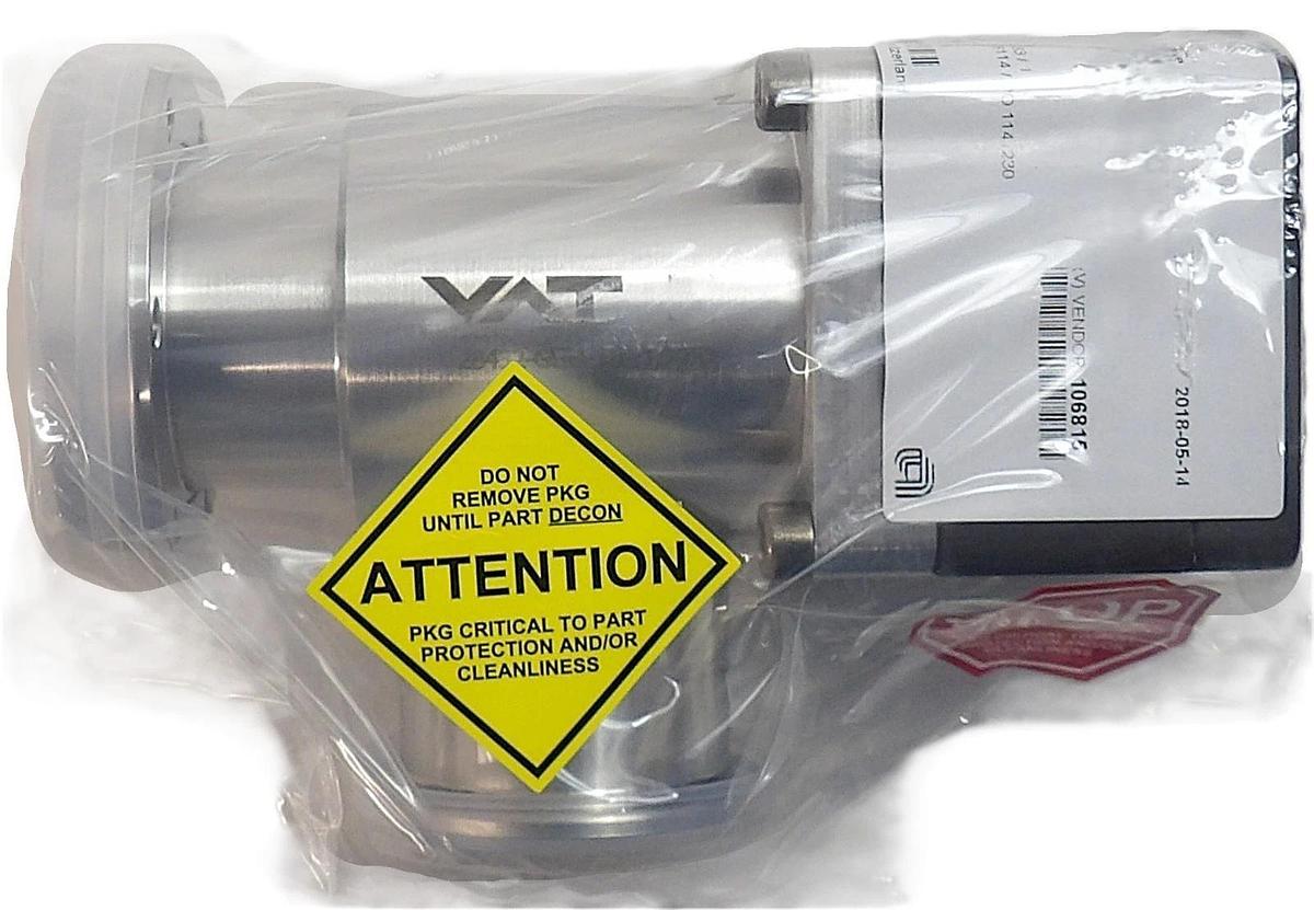VAT 28432-GE11-BTY1 UHV Angle Valve Series 28.4 AMAT New Surplus