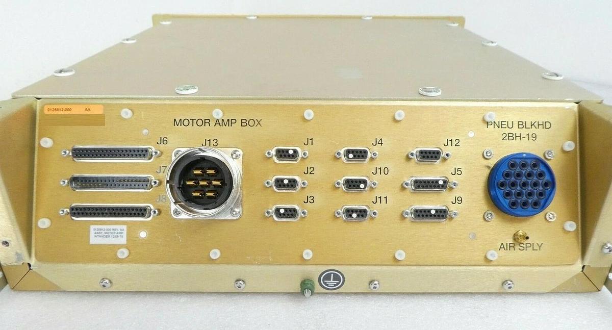 Used KLA-Tencor 0125812-000 Motor Amp Box Module Intandem eS31 Working Surplus