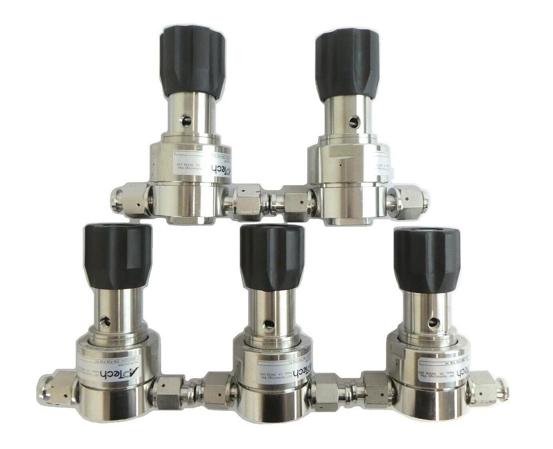 Used APTech 91-91202389 Diaphragm Valve AP1210SV 2PW FV8 FV8 FC Lot of 5 Working