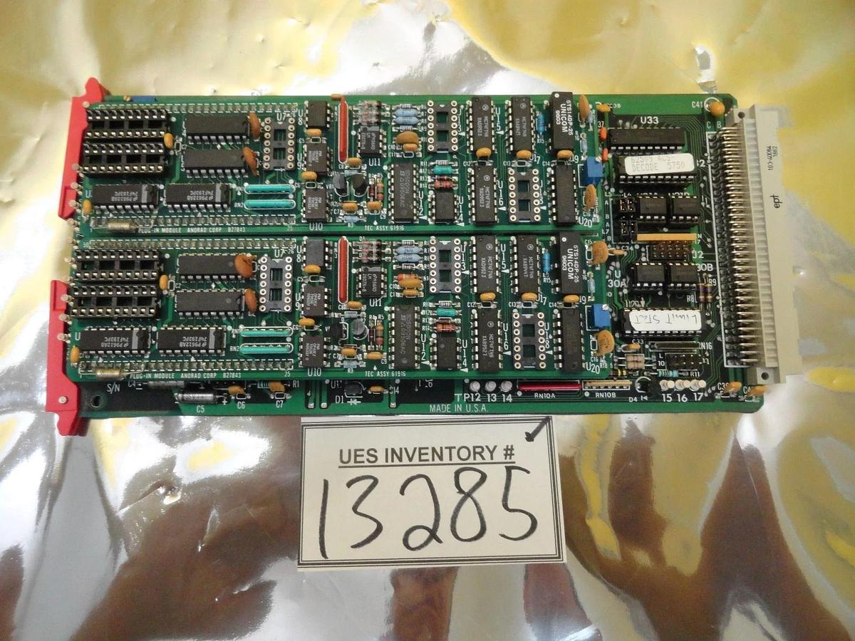 Used Anorad C27363 Dual Axis Front End Logic PCB Card B27843 AMAT Orbot WF 720 Used