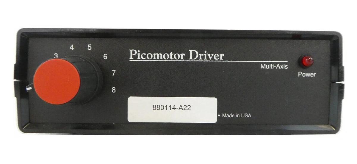 Used New Focus 880114-A22 Multi-Axis Picomotor Driver 8801 Series Working Surplus