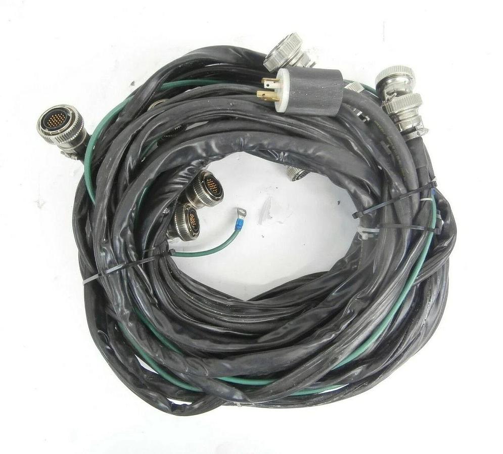 Used Veeco System Communication Cable Set of 7 Microetch 1201 Ion Beam Etch Working