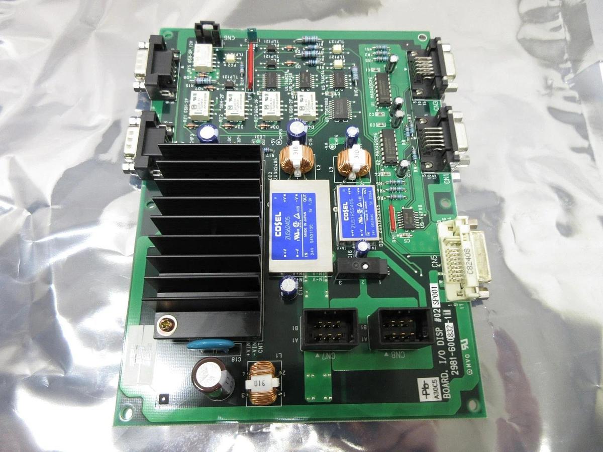 Used TEL Tokyo Electron 2981-600832-11 Board, I/O DISP #02 PCB SP001 ACT12-300 Used