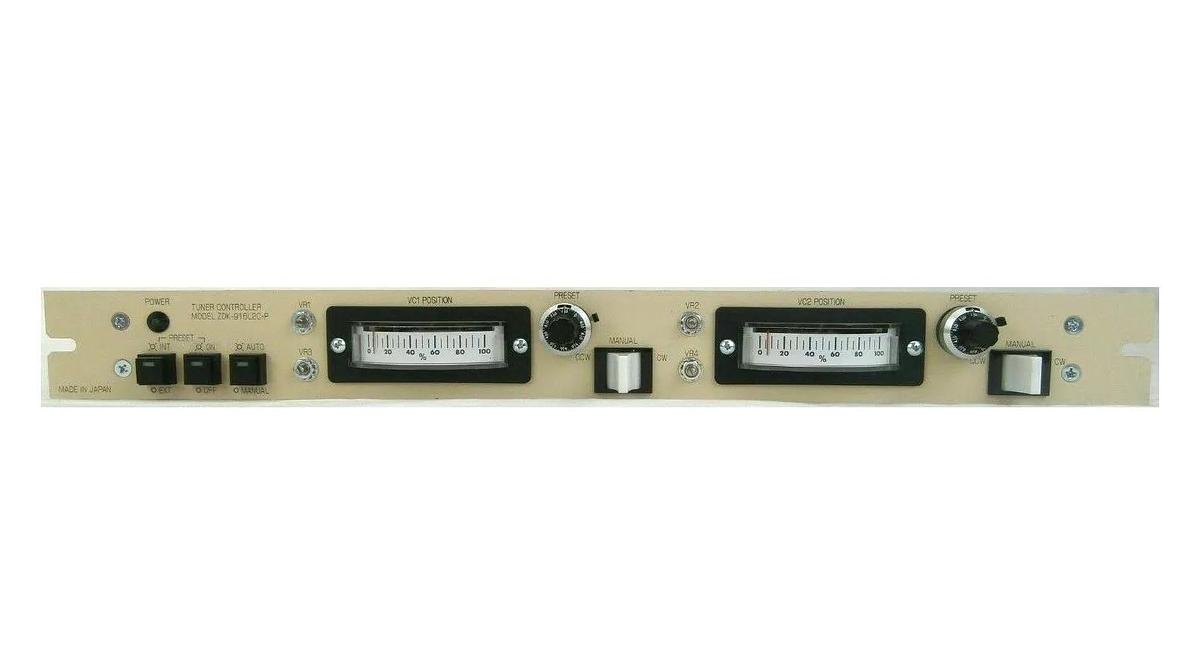 Used Pearl Kogyo ZDK-916L2C-P Rack Mount RF Tuner Controller Working Surplus