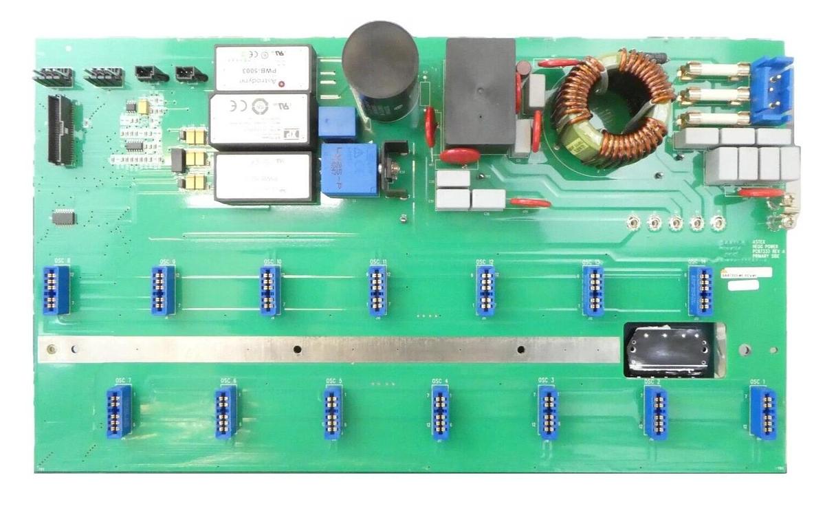 Used ASTeX PC80172 HEOG Power/Interface PCB Assembly MKS SA87333-05 AX8400 Working