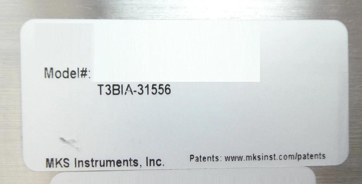 Used MKS Instruments T3BIA-31556 Butterfly Throttle Valve Working Surplus
