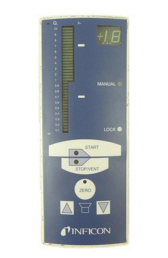 Used Inficon 20015203 Hand Held Vacuum Controller Pendant UL 2000 Loetselte Working
