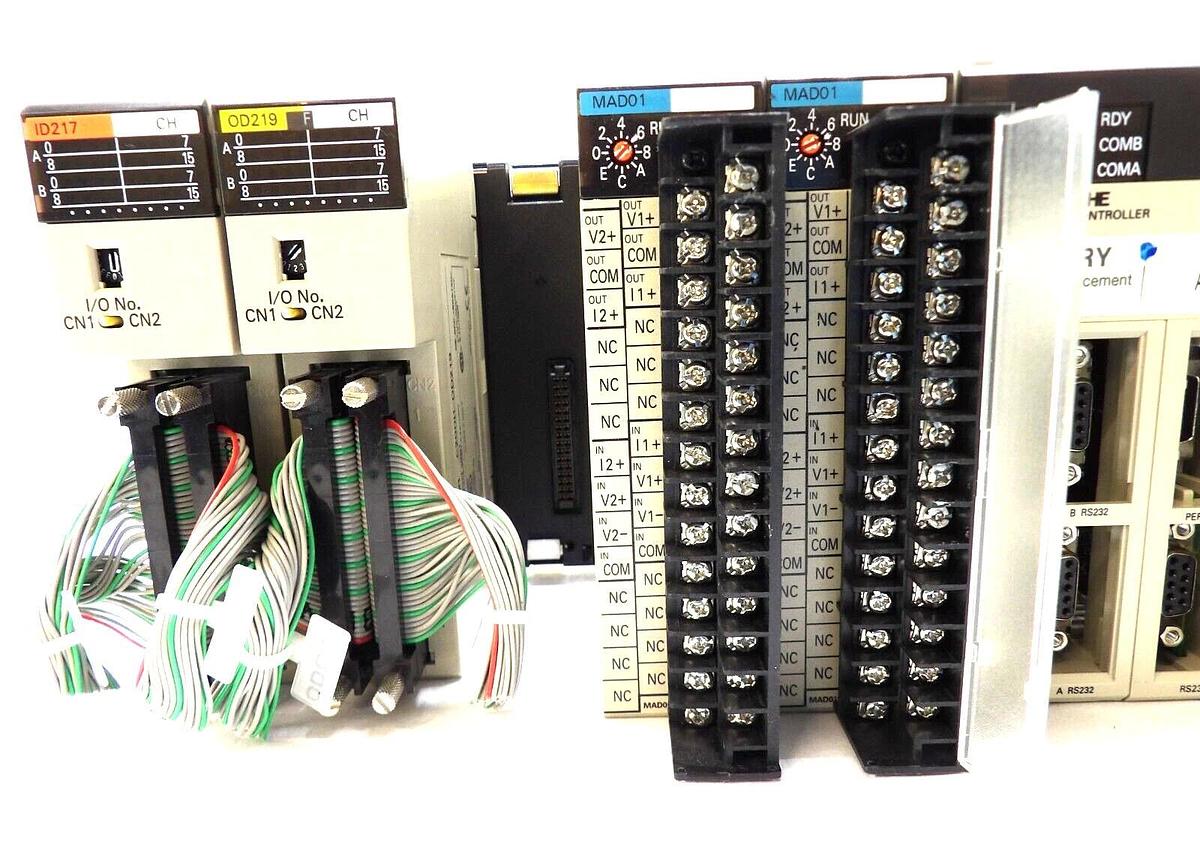 Used Omron C200HE Programmable Logic Controller SYSMAC Reseller Lot of 6 Working