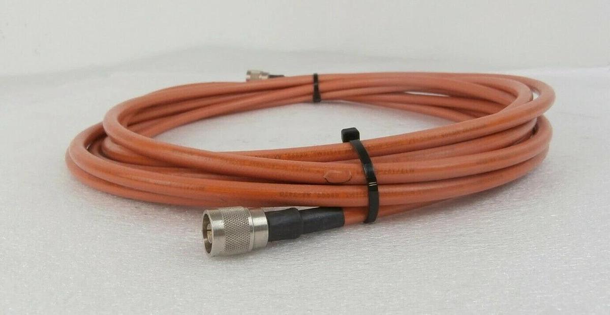 Used Times Microwave Systems 68999 RF Cable 24 Foot Ulvac Enviro II Working Surplus