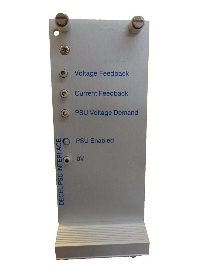 Used AMAT Applied Materials 0100-01697 Decel/Focus PSU Interface PCB Card Working