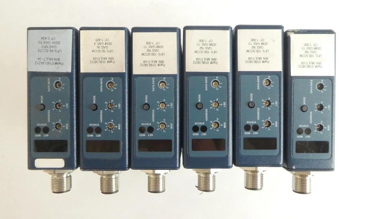 Used Aera PI-98 Mass Flow Controller MFC Reseller Lot of 13 Working Surplus