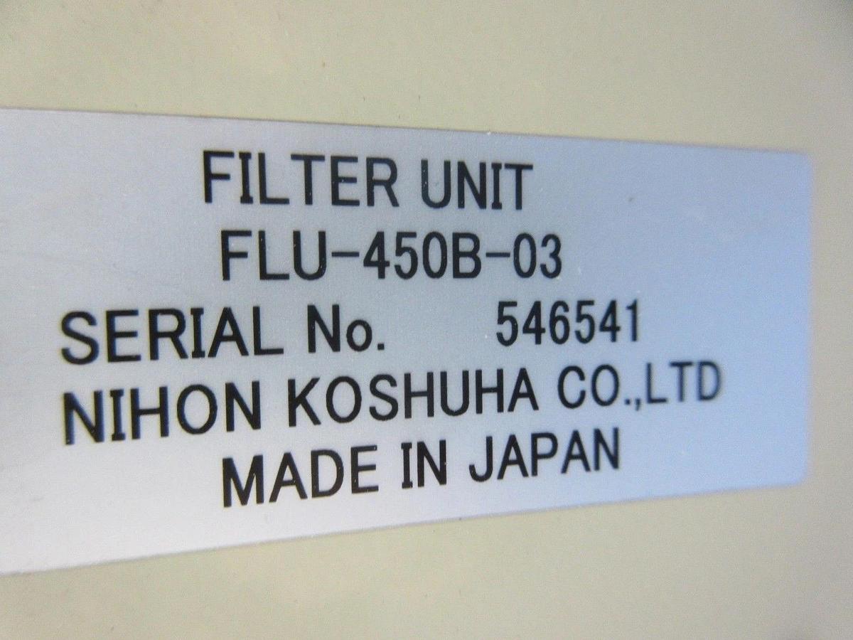 Used Nihon Koshuha MBA-010-H-2 1kW RF Matching Box & Filter Unit FLU-450B-03 Working