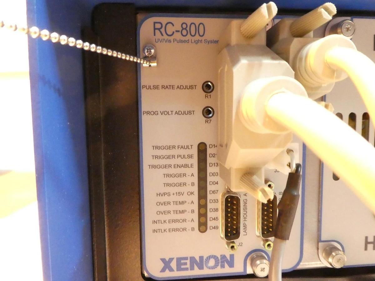 Used Xenon 880-0157 UV Pulsed Light System RC-847 2-C2-H50 Untested As-Is