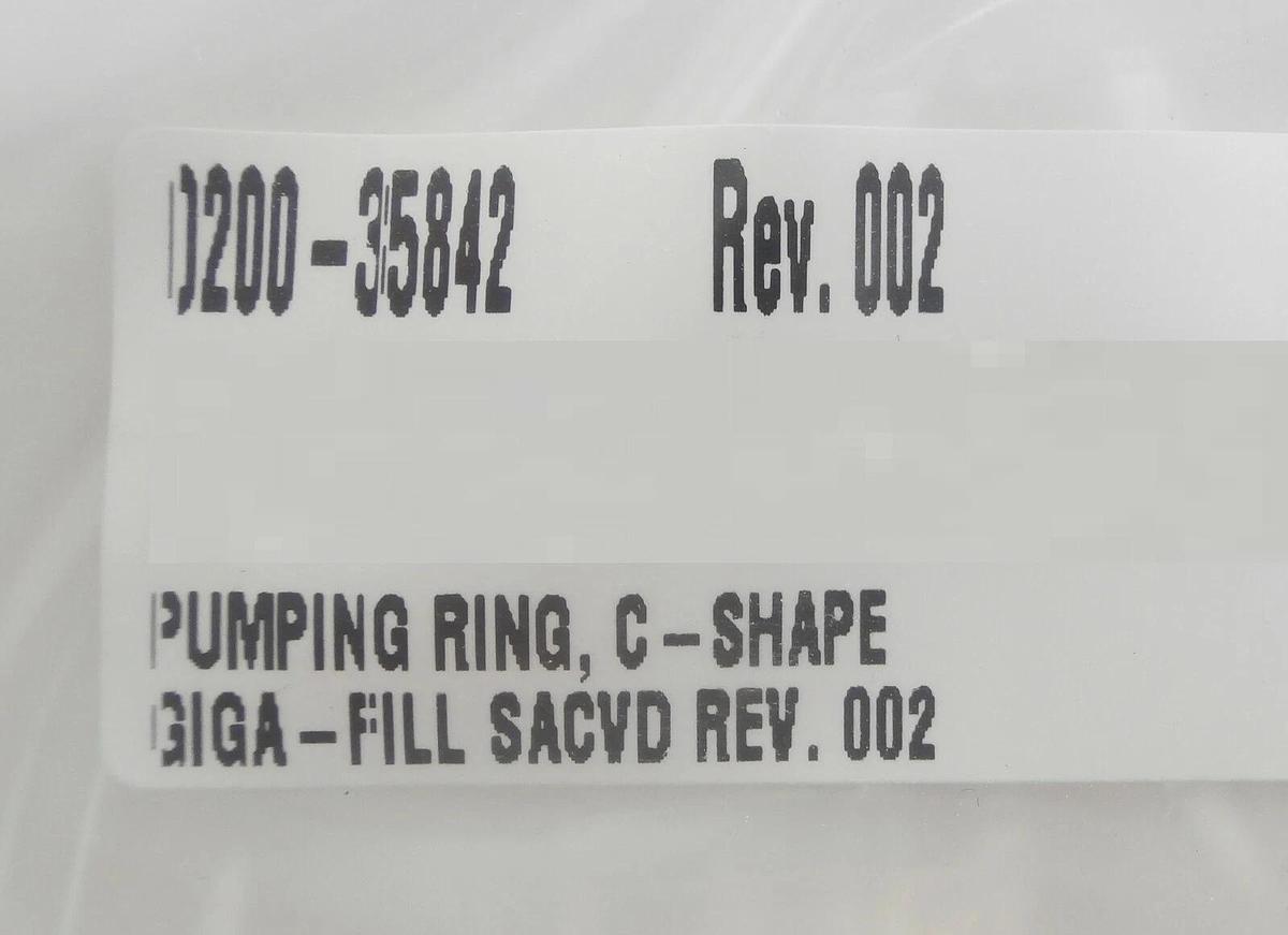 Refurbished AMAT Applied Materials 0200-35842 C-Shape Ceramic Pumping Ring Refurbished