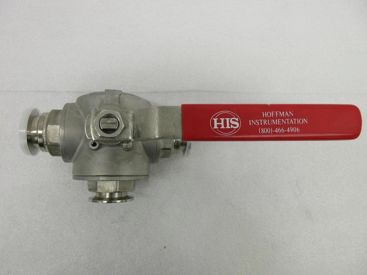 Used HIS Hoffman Instrumentation PN50 Manual Valve DIN 1.4408 800 CF8M Lot of 3