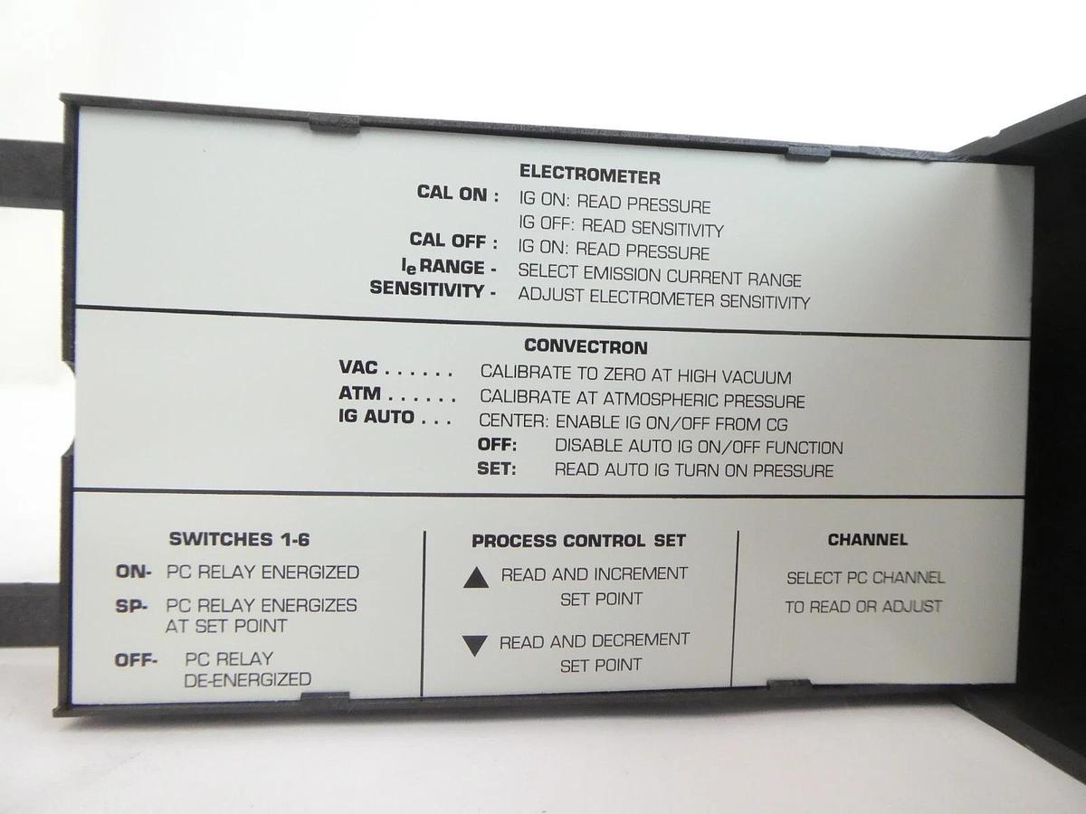 Used Granville Phillips 360250 360 Stabil Vacuum Gauge Controller Working Surplus