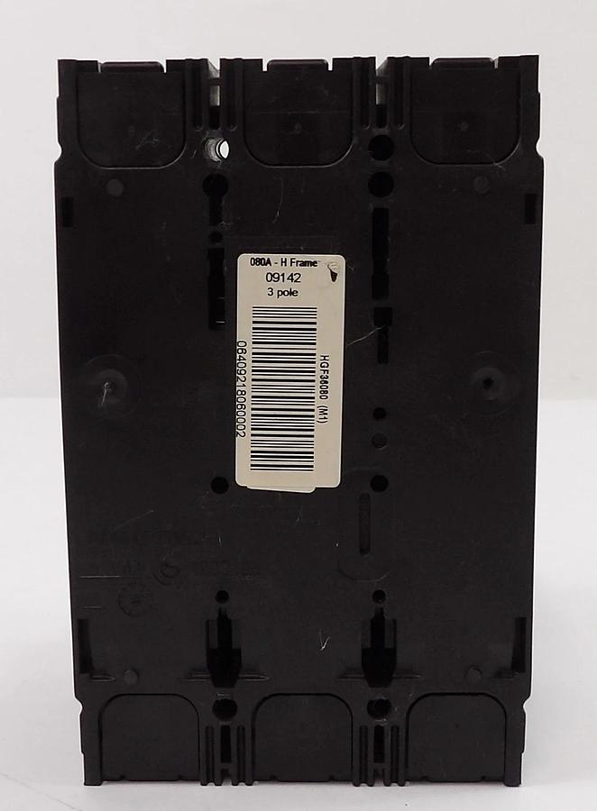 Used Square D HG 150 Circuit Breaker HGF36125 HGF36080 Reseller Lot of 2 Working