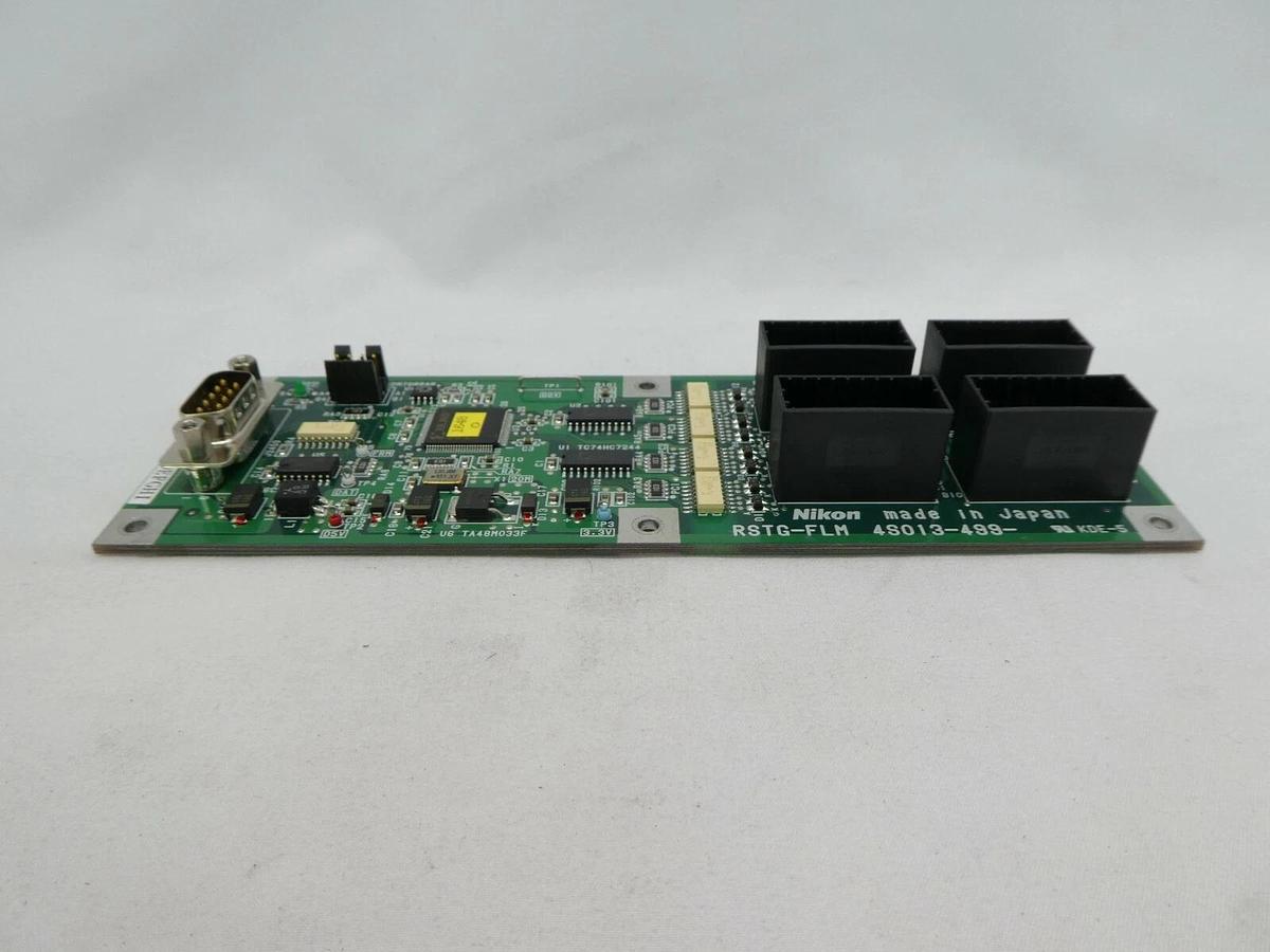 Used Nikon Precision 4S013-499 Processor PCB RSTG-FLM NSR Series Working