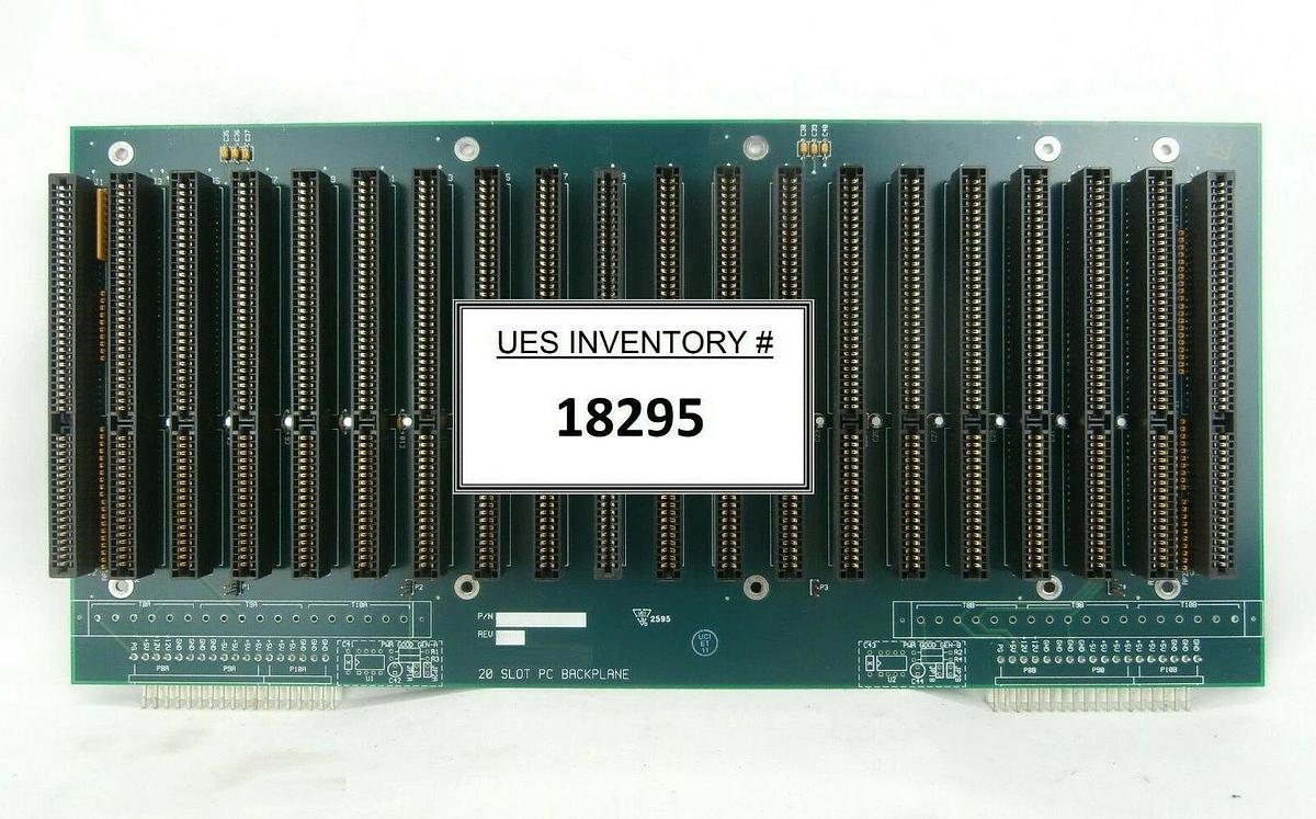 Used Plasma-Therm 20 Slot PC Backplane Board PCB Clusterlock 7000 RIE Working Spare