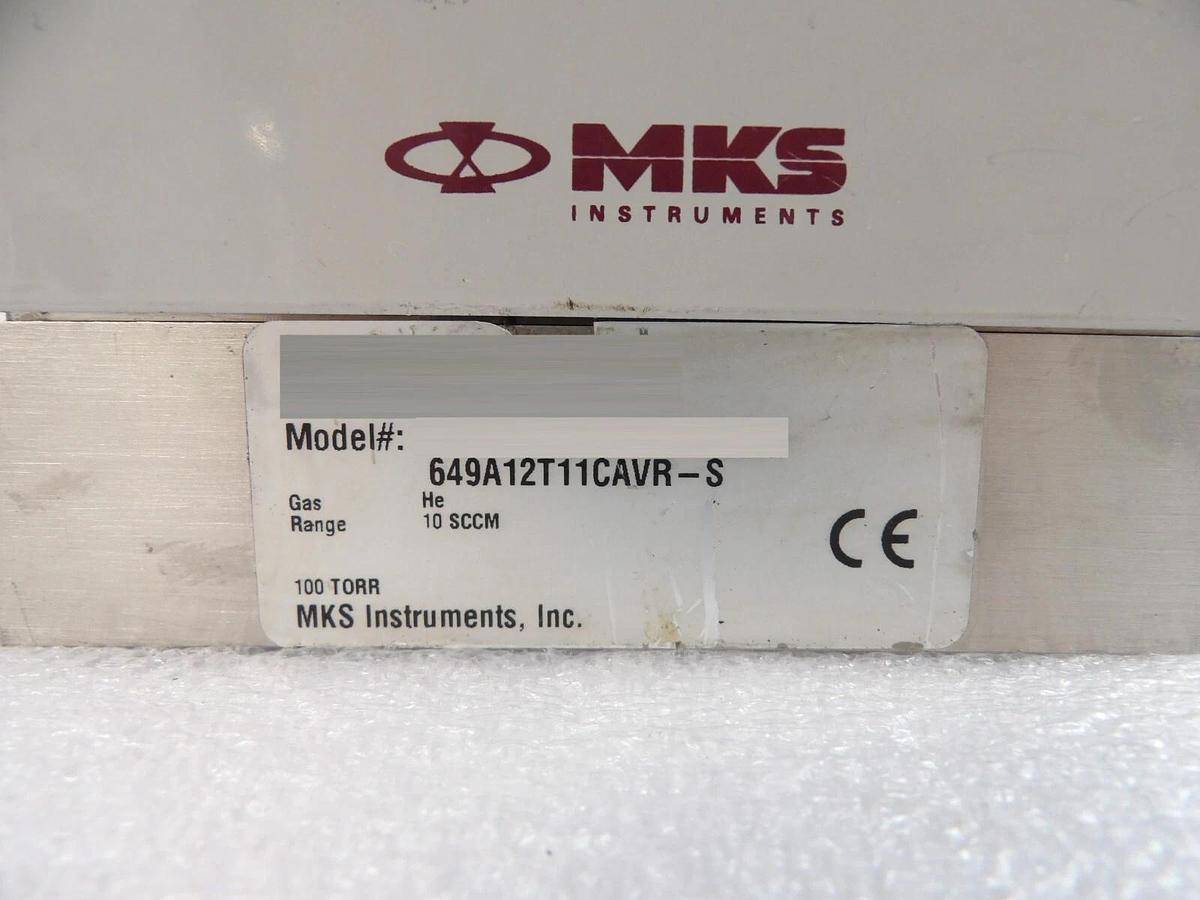 Used MKS Instruments 649A12T11CAVR Pressure Controller Type 649 Working Spare