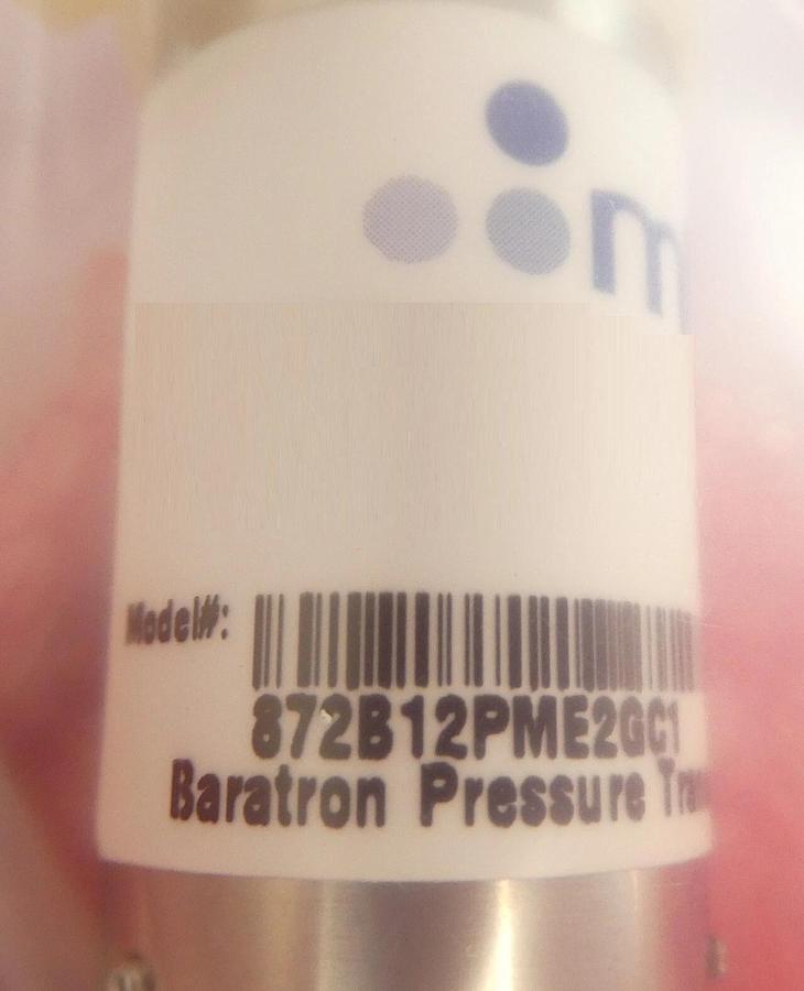 MKS Instruments 872B12PME2GC1 Baratron Pressure Transducer Lot of 8 New Surplus