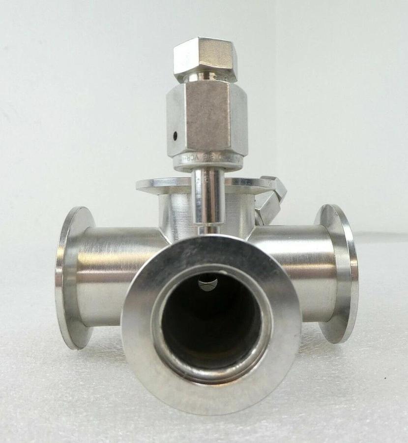 Novellus Systems 60-027139-00 6-Port High Vacuum Laser Tee Nipple New Surplus