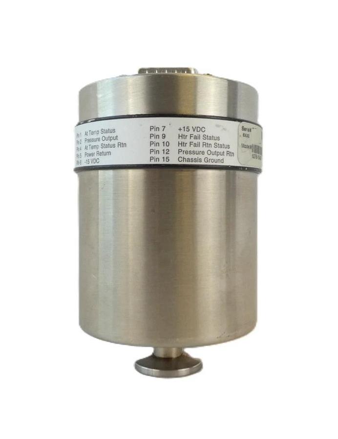 Used MKS Instruments 627B-15405 Baratron Pressure Transducer Small Dent Working
