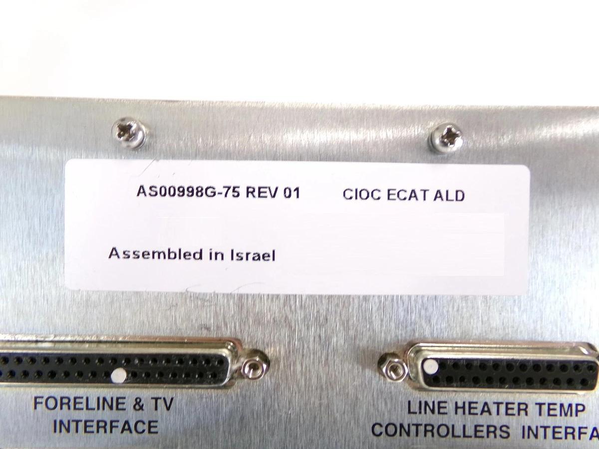 Used AMAT Applied Materials AS00998G-75 CIOC ECAT ALD Working