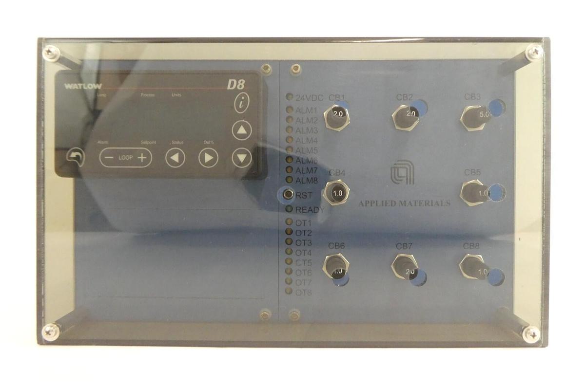 Used Buckles-Smith VAS104350-0347 Gasline Heater Control Unit AMAT 0040-99747 Working