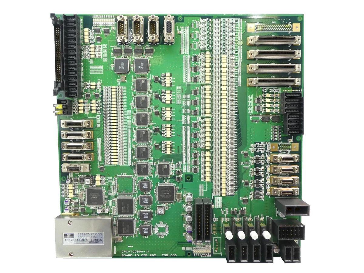 Used TEL Tokyo Electron CPC-T0060A-11 CSB #02 I/O PCB TOB1060 Working Surplus
