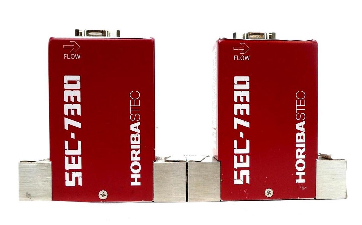 Used Horiba STEC SEC-7300 Mass Flow Controller MFC SEC-7340 SEC-7330 Lot of 5 Working