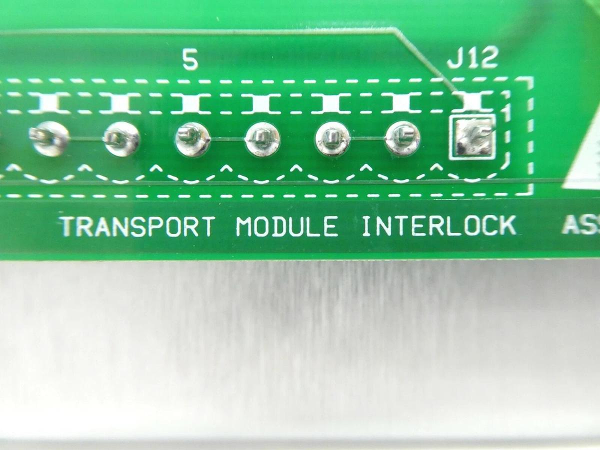 Used Lam Research 810-707102-002 Transport Module Interlock PCB Panel Continuum Spare