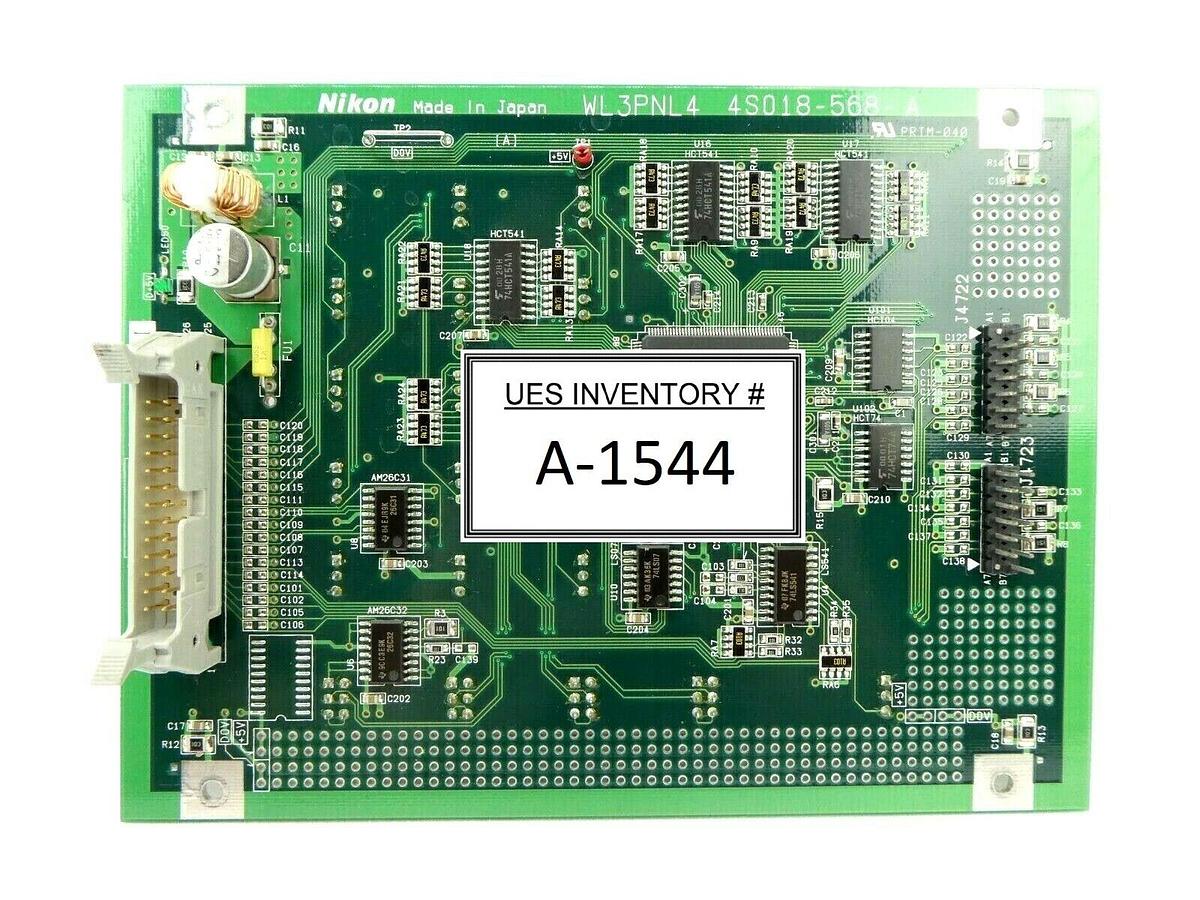Used Nikon 4S018-568-A Processor Board PCB WL3PNL4 NSR System Working Spare