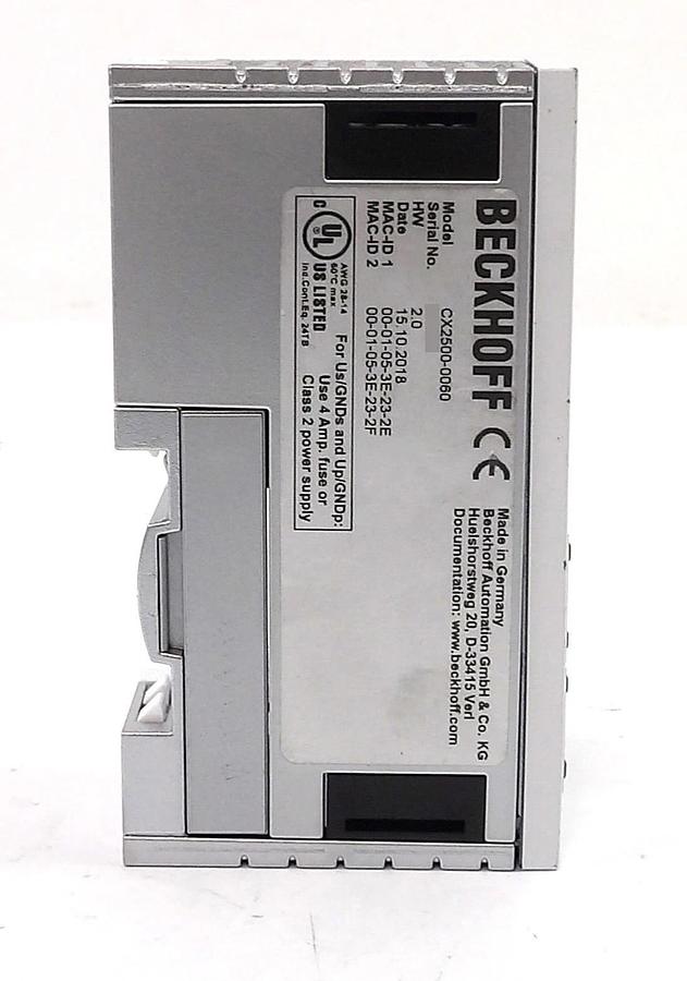 Used Beckhoff Automation CX2500 Ethernet Module CX2500-0030 CX2500-0060 Lot of 12