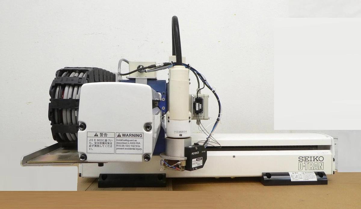 Used Seiko-Seiki XM3064B11LN 3-Axis Robot Assembly W/ Drive Unit D-TRAN Spare