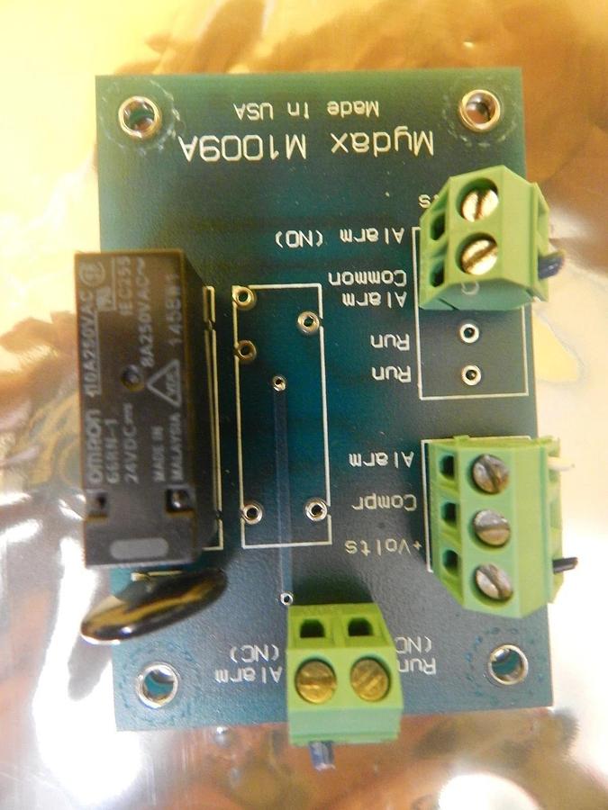 Used Mydax M1009A Single Relay Interface Board PCB Chiller 1VL5WA1 Used Working
