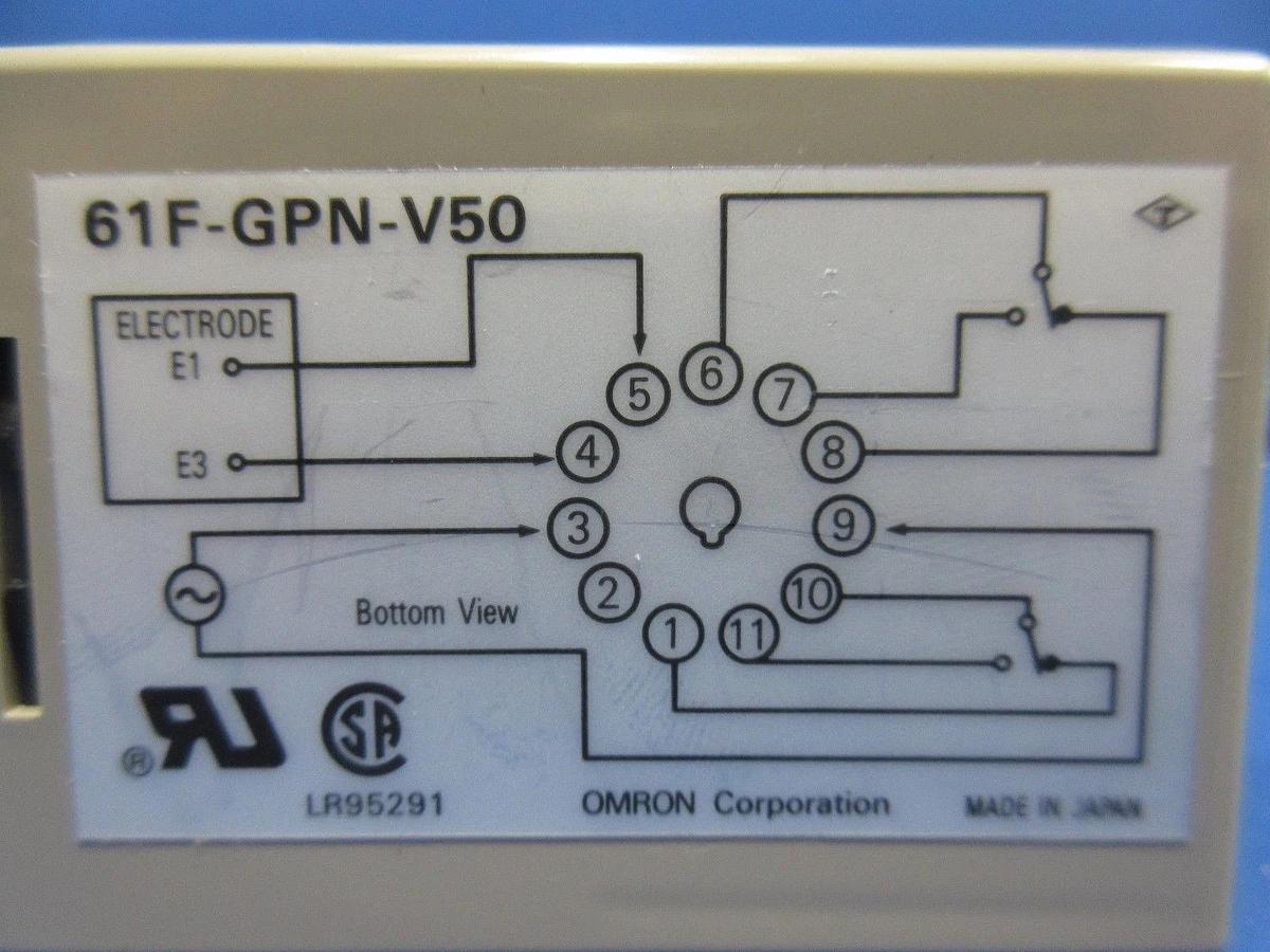 Used Omron 61F-GPN-V50 Water Leak Detector Lot of 7 Zestone DD-1203V Used Working