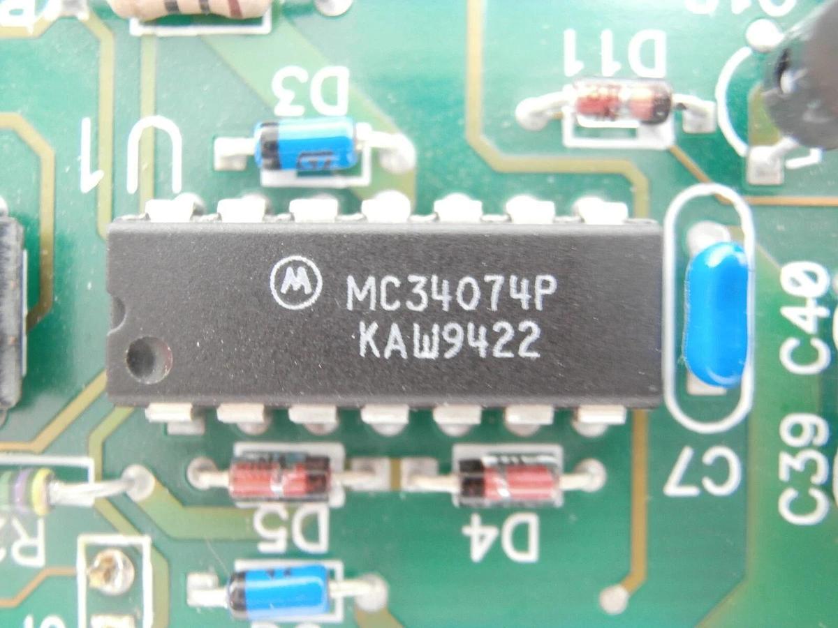 Used G.M. Control Engineering ME294V01196 Dual DC Brushless Motor Drive PCB NovaScan