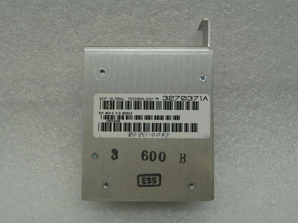 Used SCP Global Technology 3270371A SCP MCS-E A-D Module Used Working