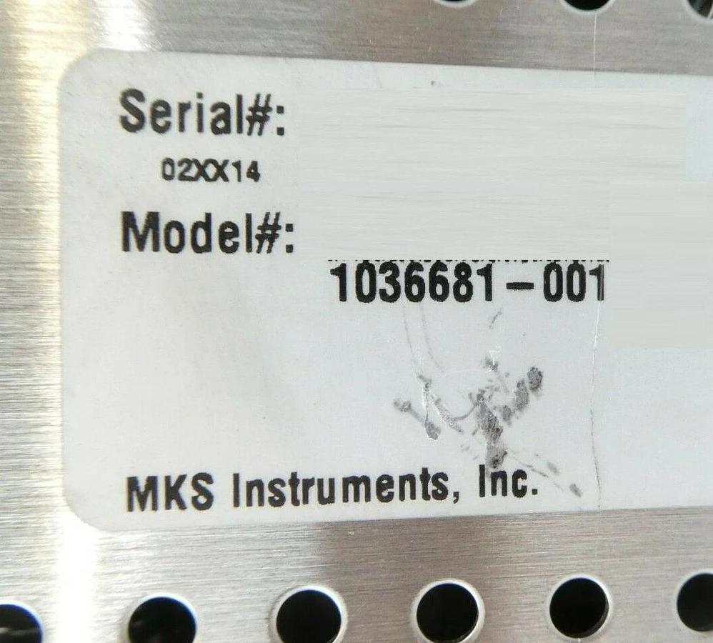 Used MKS Instruments 1036681-001 Exhaust Throttle Valve Controller Working Surplus