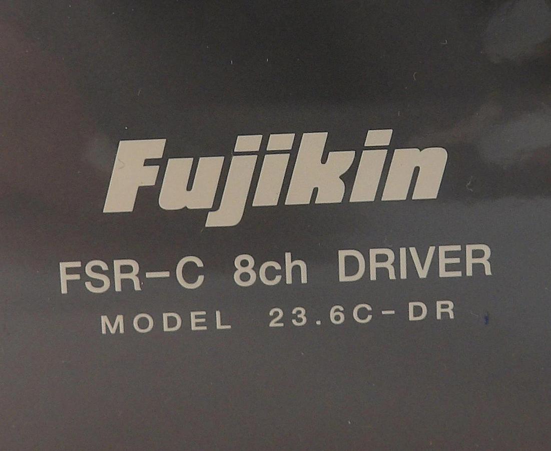 Used Fujikin 23.6C-DR 8 Channel Driver FSR-C 8ch DRIVER Working Surplus