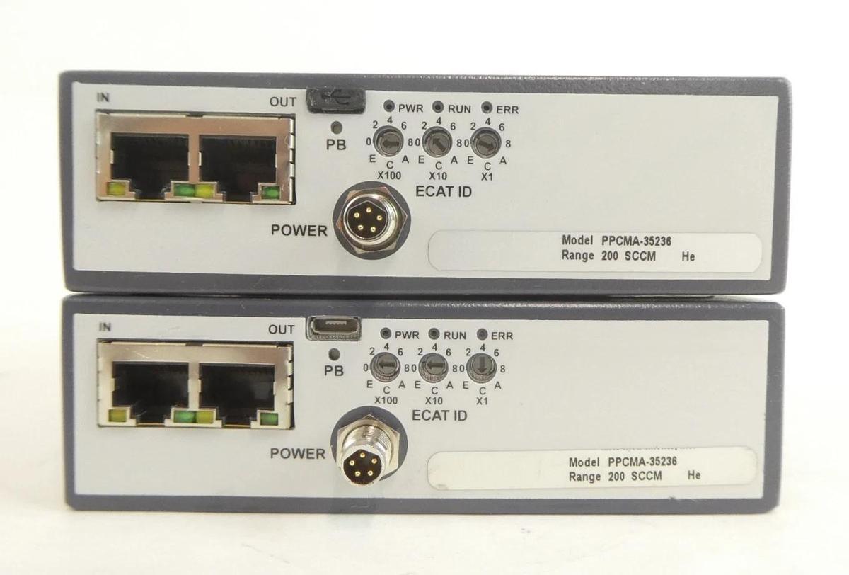 Used MKS Instruments PPCMA-35236 Mass Flow Controller MFC Reseller Lot of 4 Working